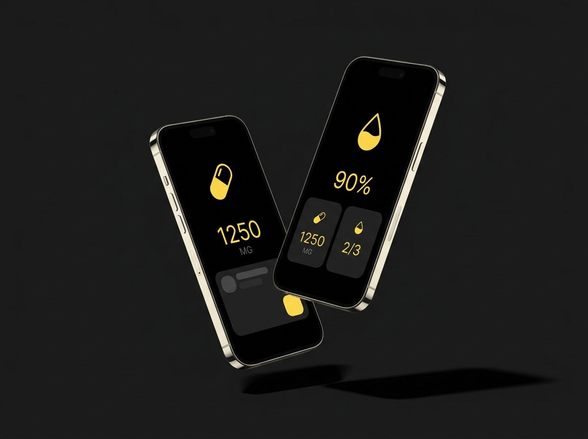 Neurabolt app protocol tracker on Charge Black