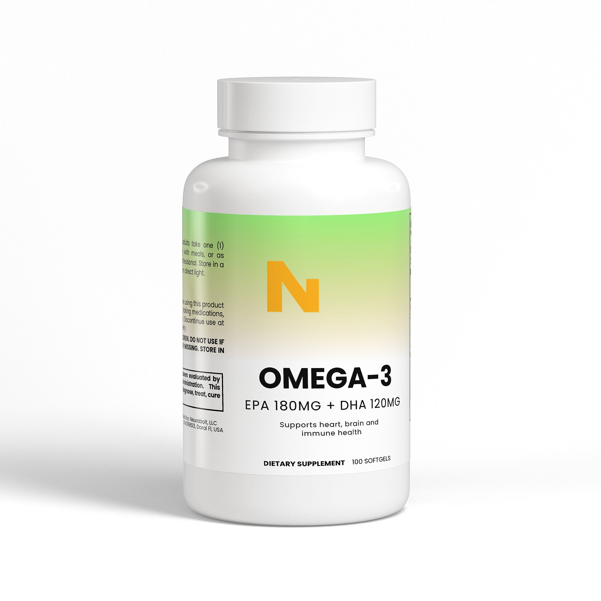 Omega-3 EPA 180mg + DHA 120mg